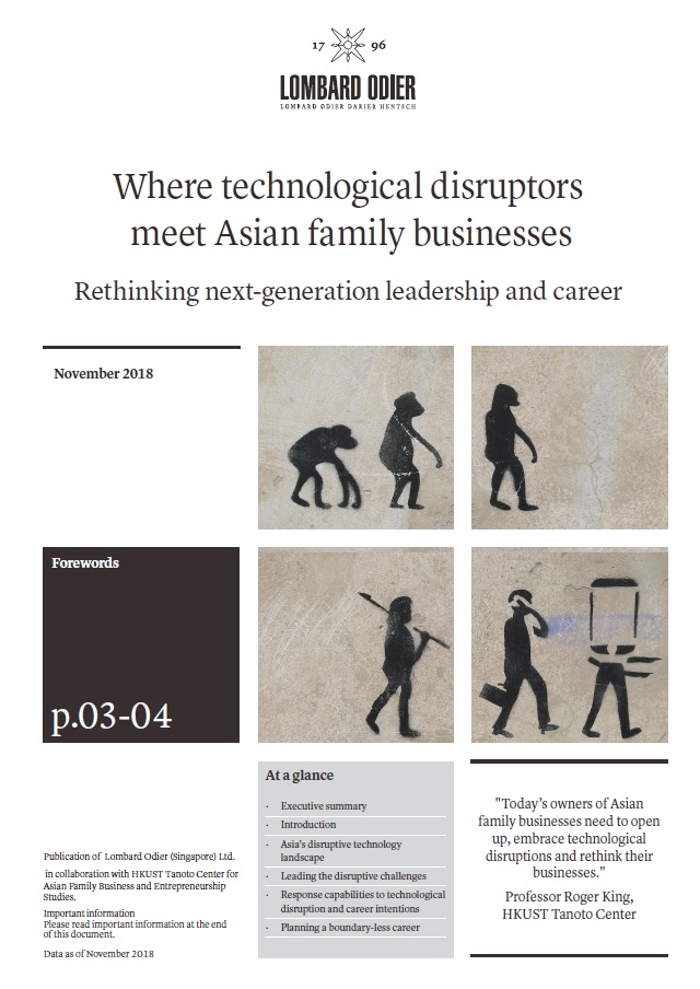 Where technological disruptors meet Asian family businesses